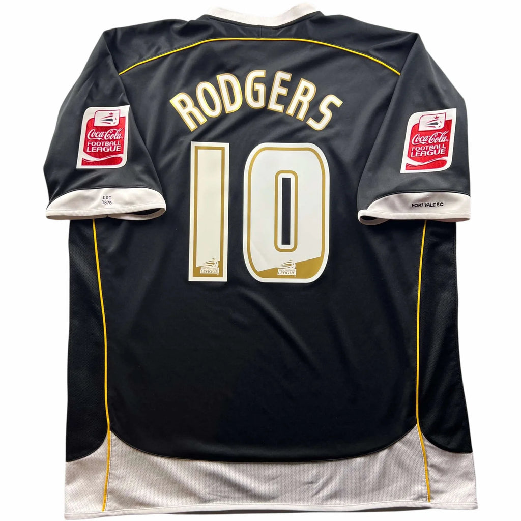 Port Vale 2007-08 Vandanel away Luke Rodgers football shirt size XXL