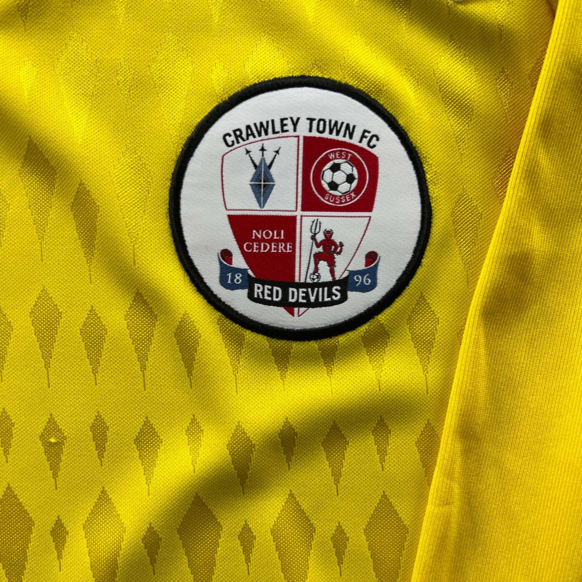 Crawley Town 2023-24 Adidas kapus *Új* foci mez M-es