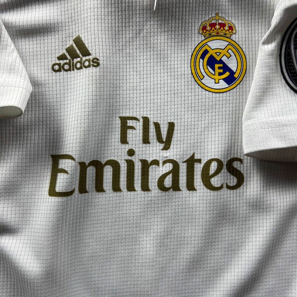 Real Madrid 2019-20 Adidas home UCL football shirt size 92