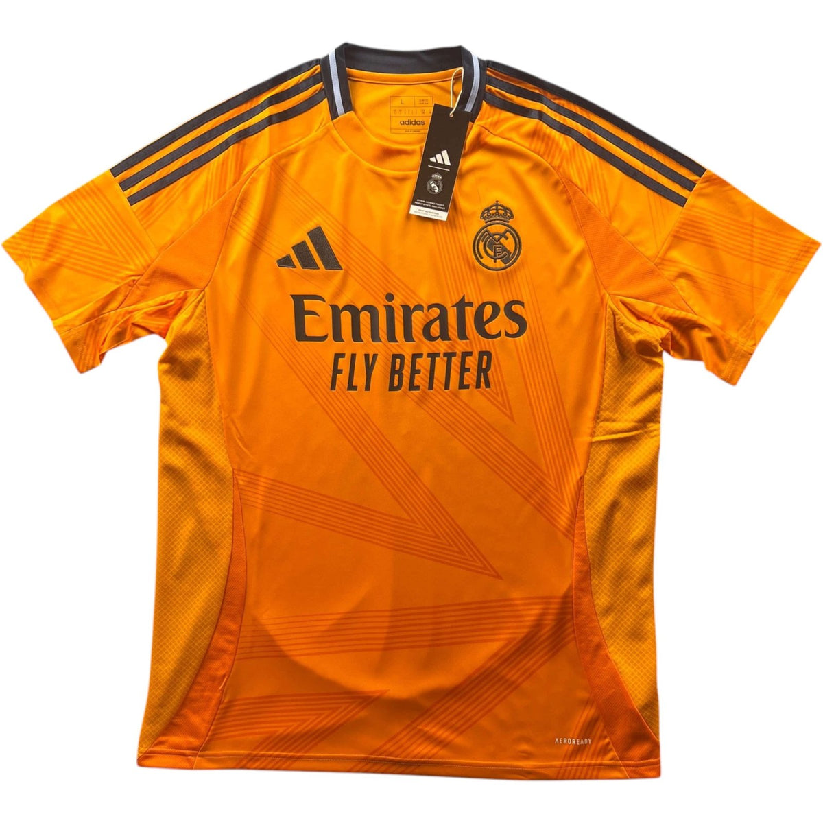 Real Madrid 2024-25 Adidas away *NEW* football shirt size L