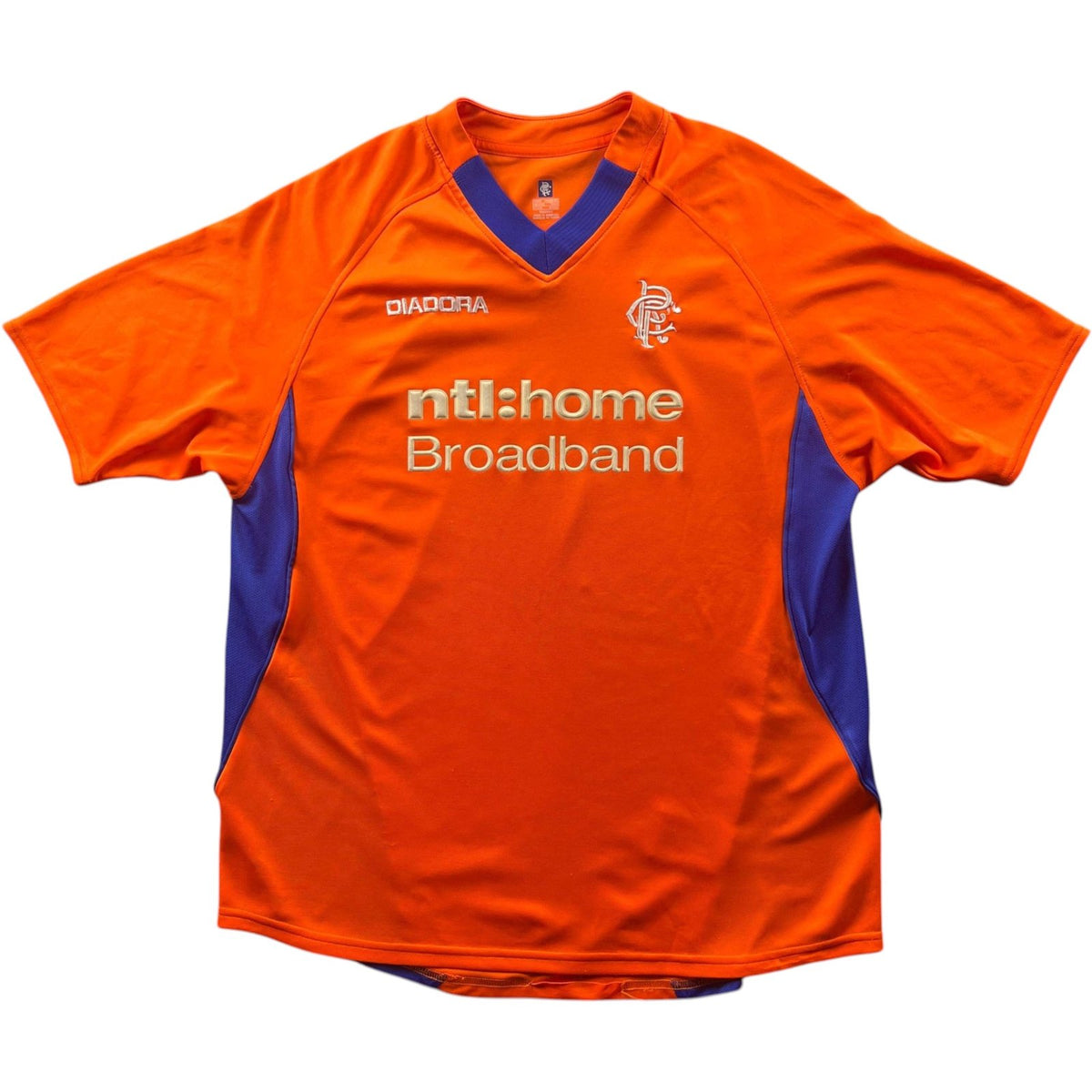 Rangers 2002-03 Diadora away football shirt size L