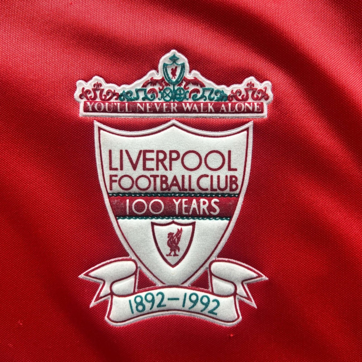 Liverpool 1992-93 Adidas hazai foci mez L-es