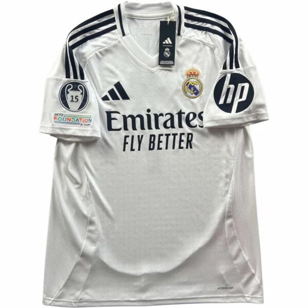 Real Madrid 2024-25 Adidas hazai BL Vini Jr. *Új* foci mez M-es