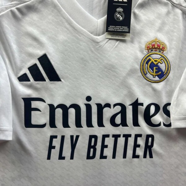 Real Madrid 2024-25 Adidas hazai BL Vini Jr. *Új* foci mez M-es