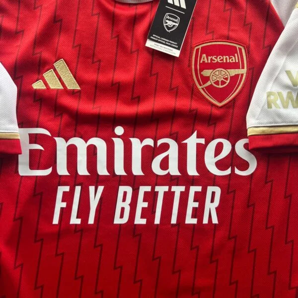 Arsenal 2023-24 Adidas hazai Bukayo Saka *Új* foci mez S-es