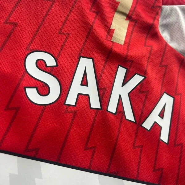 Arsenal 2023-24 Adidas hazai Bukayo Saka *Új* foci mez S-es