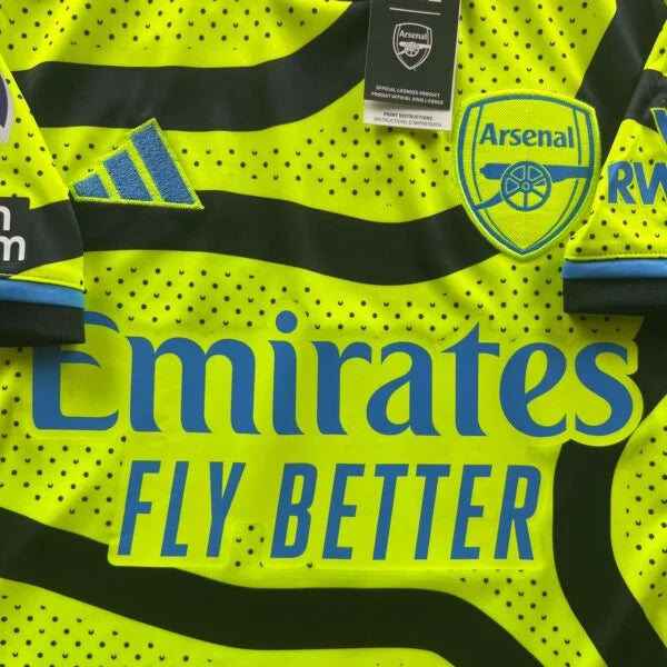 Arsenal 2023-24 Adidas vendég Bukayo Saka *Új* foci mez XS-es