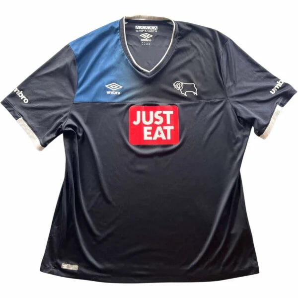 Derby County 2016-17 Umbro away Jeff Hendrick football shirt size 3XL