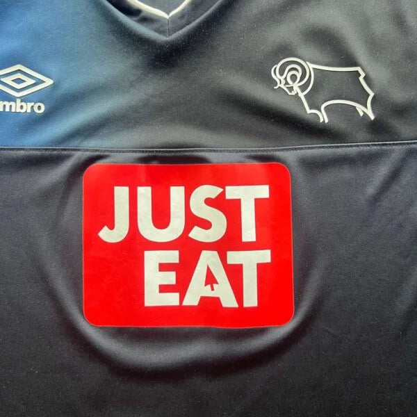 Derby County 2016-17 Umbro away Jeff Hendrick football shirt size 3XL