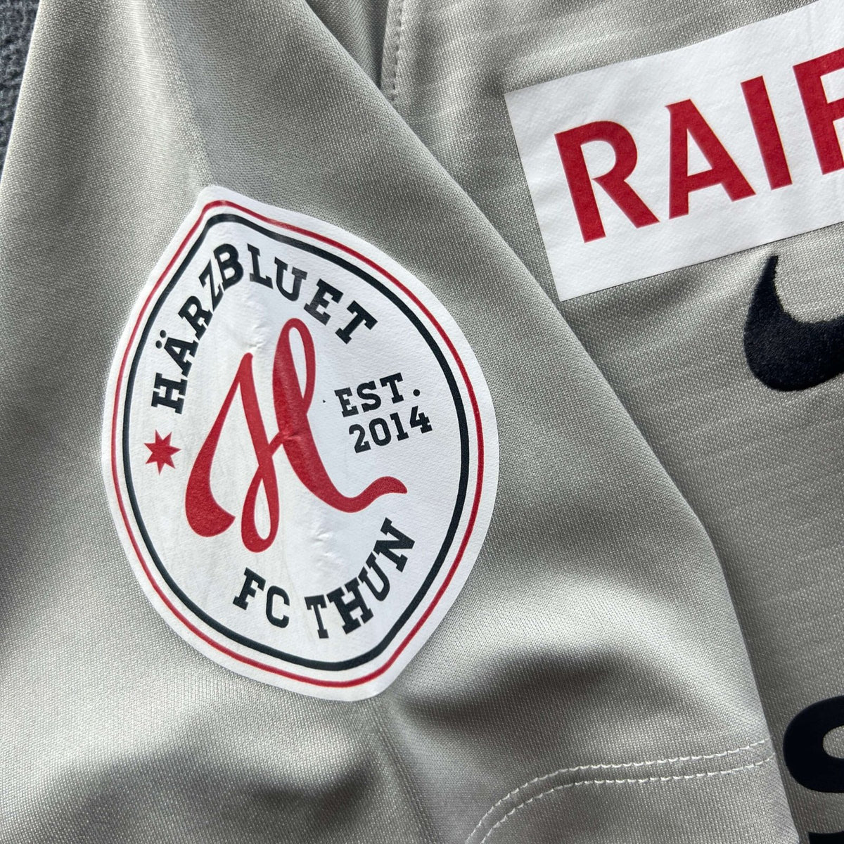 FC Thun 2018-19 Nike goalkeeper Guillaume Faivre football shirt size L