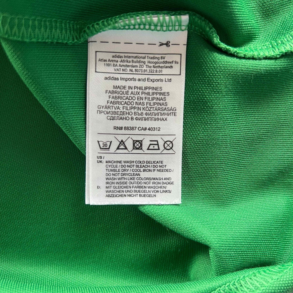 Németország Adidas retro foci mez L-es