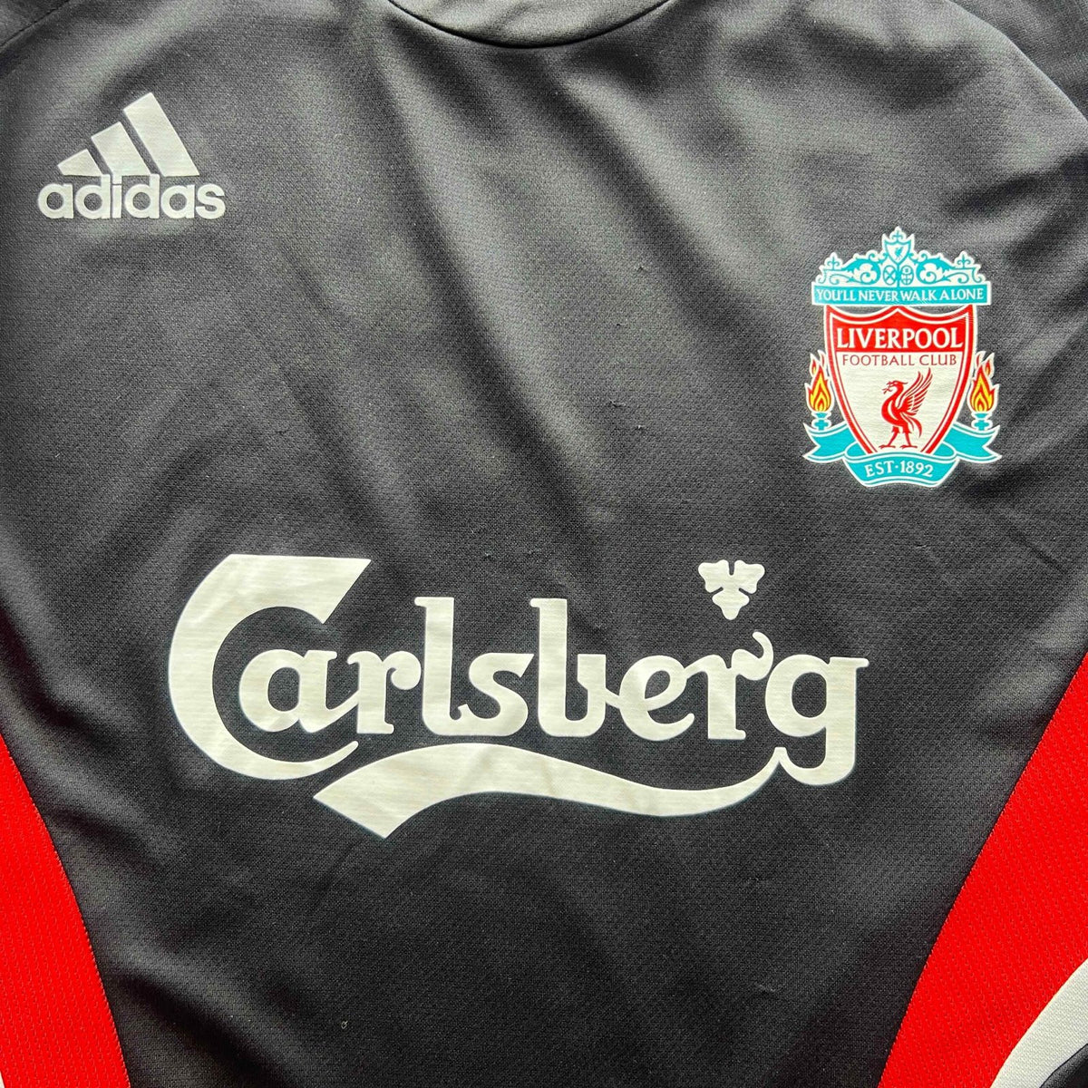 Liverpool 2008-09 Adidas training football shirt size M