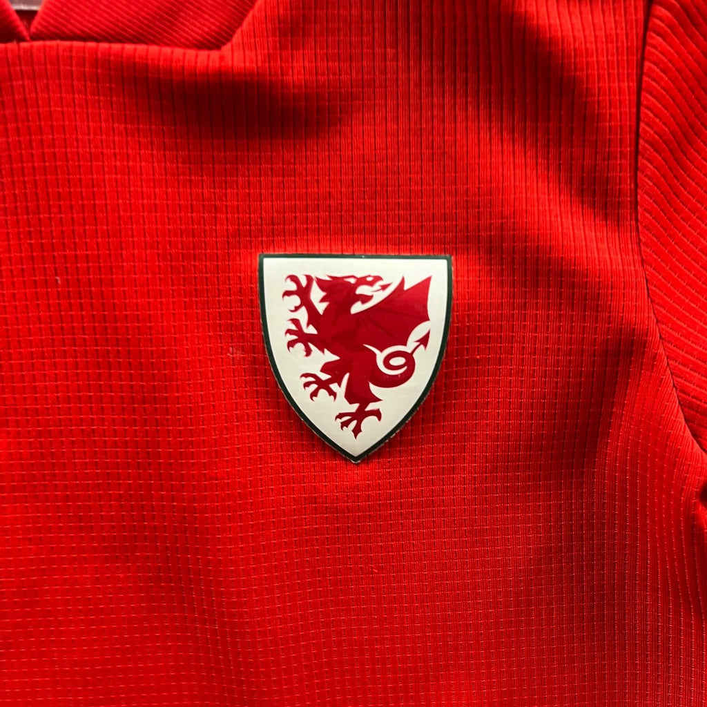 Wales 2019-21 Adidas hazai foci mez gyerek 110-es