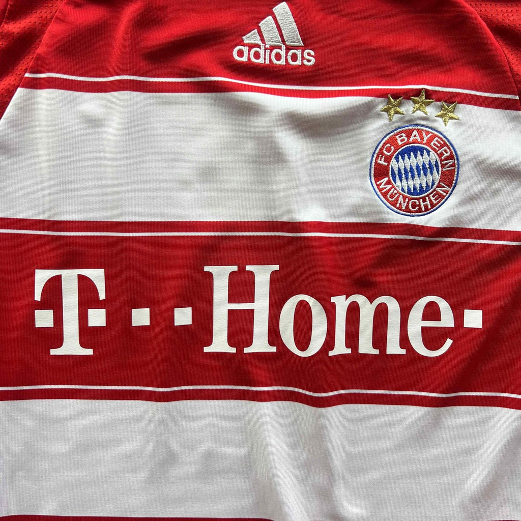 Bayern München 2007-09 Adidas home „Lucio #3” football shirt size 164
