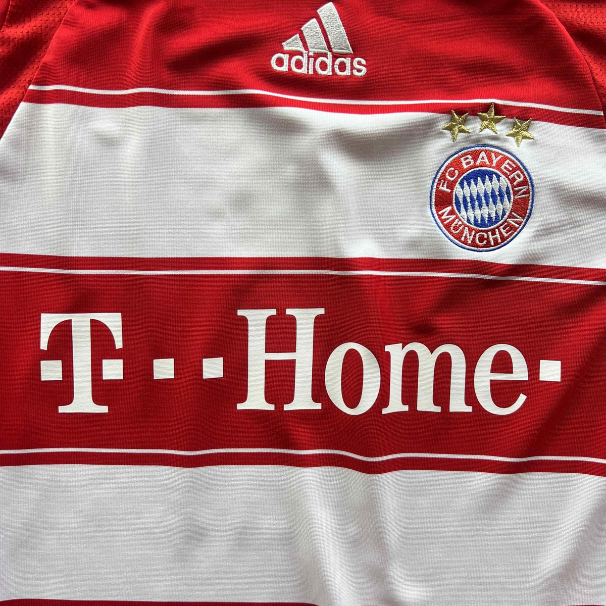 Bayern München 2007-09 Adidas hazai „Lucio #3” foci mez gyerek 164-es