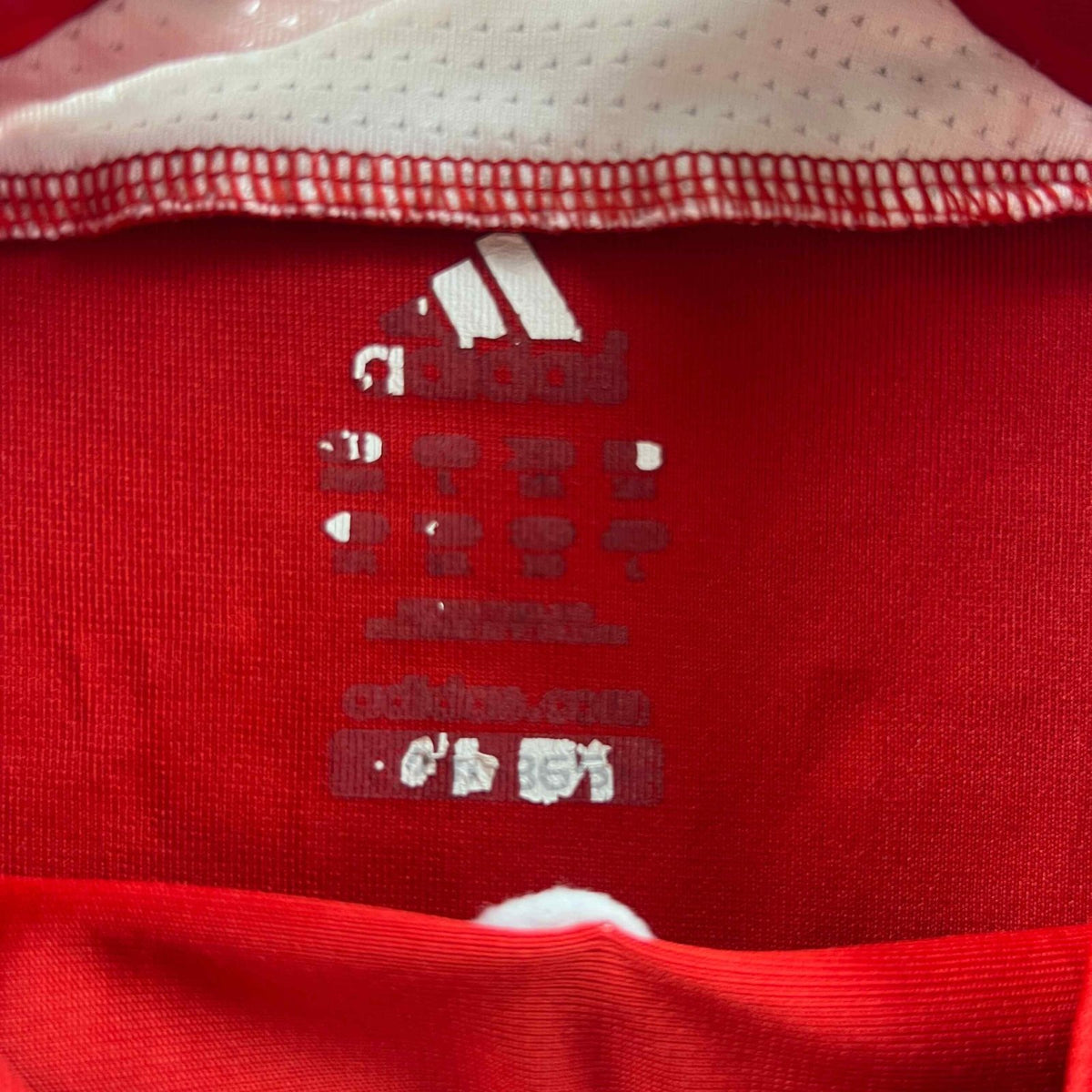 Bayern München 2007-09 Adidas hazai „Lucio #3” foci mez gyerek 164-es