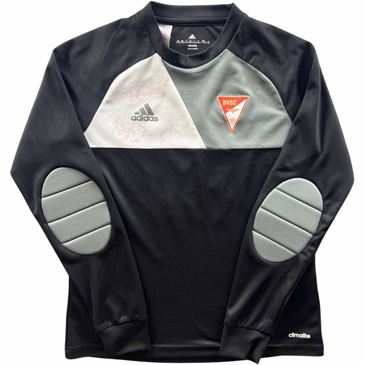 DVSC Debrecen 2017 Adidas goalkeeper football shirt size 152