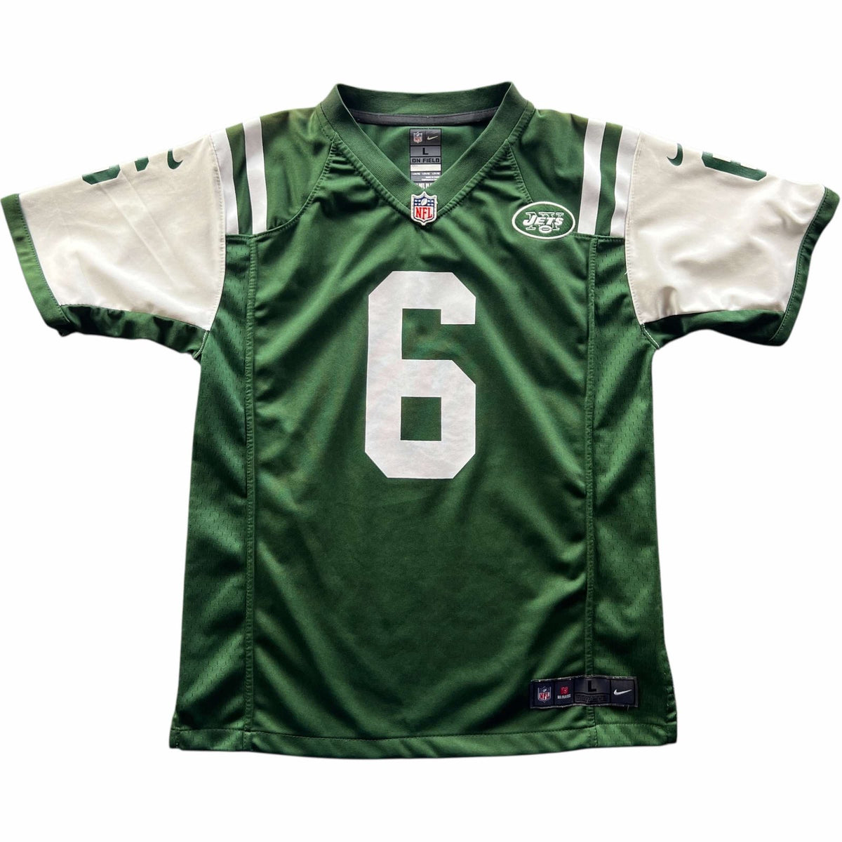 New York Jets Mark Sanchez Nike NFL mez Gyerek L