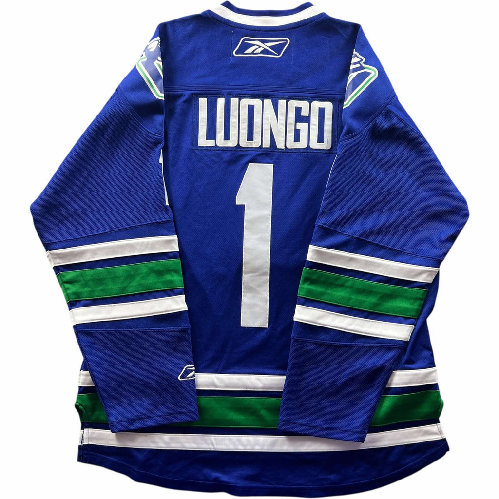 Vancouver Canucks Roberto Luongo Reebok NHL jersey size XL