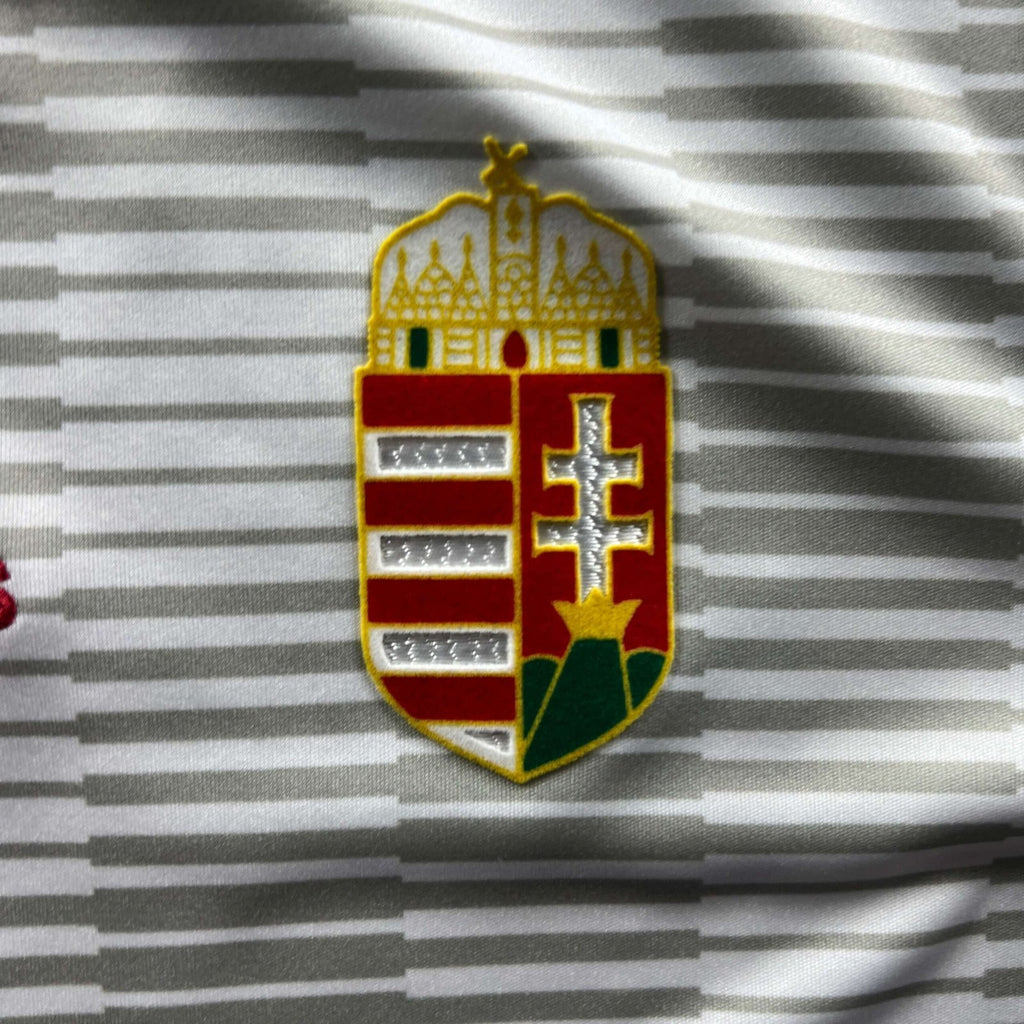 Hungary 2018-20 Adidas away #24 football shirt size S
