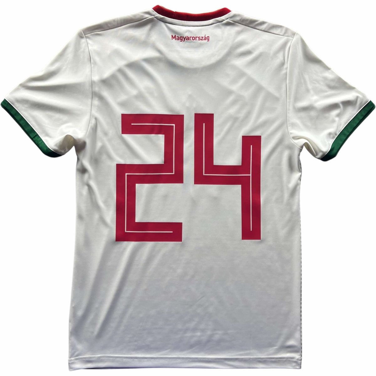 Magyarország 2018-20 Adidas vendég #24 foci mez S-es