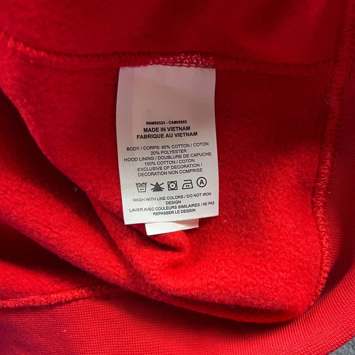 Canada 2024 Nike hoodie size M