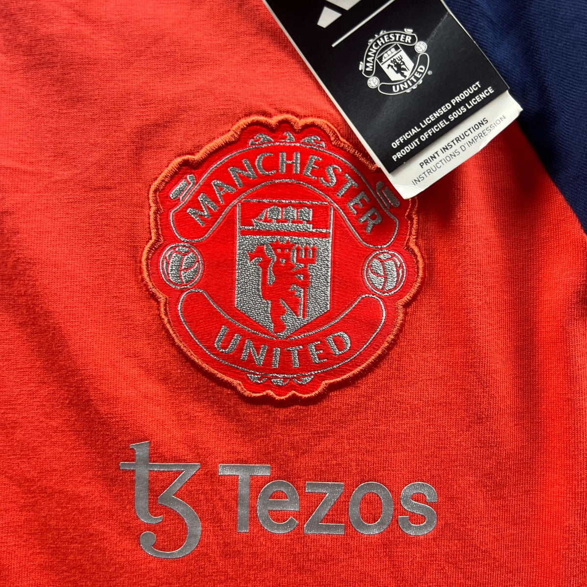 Manchester United 2024-25 Adidas *Új* póló L-es