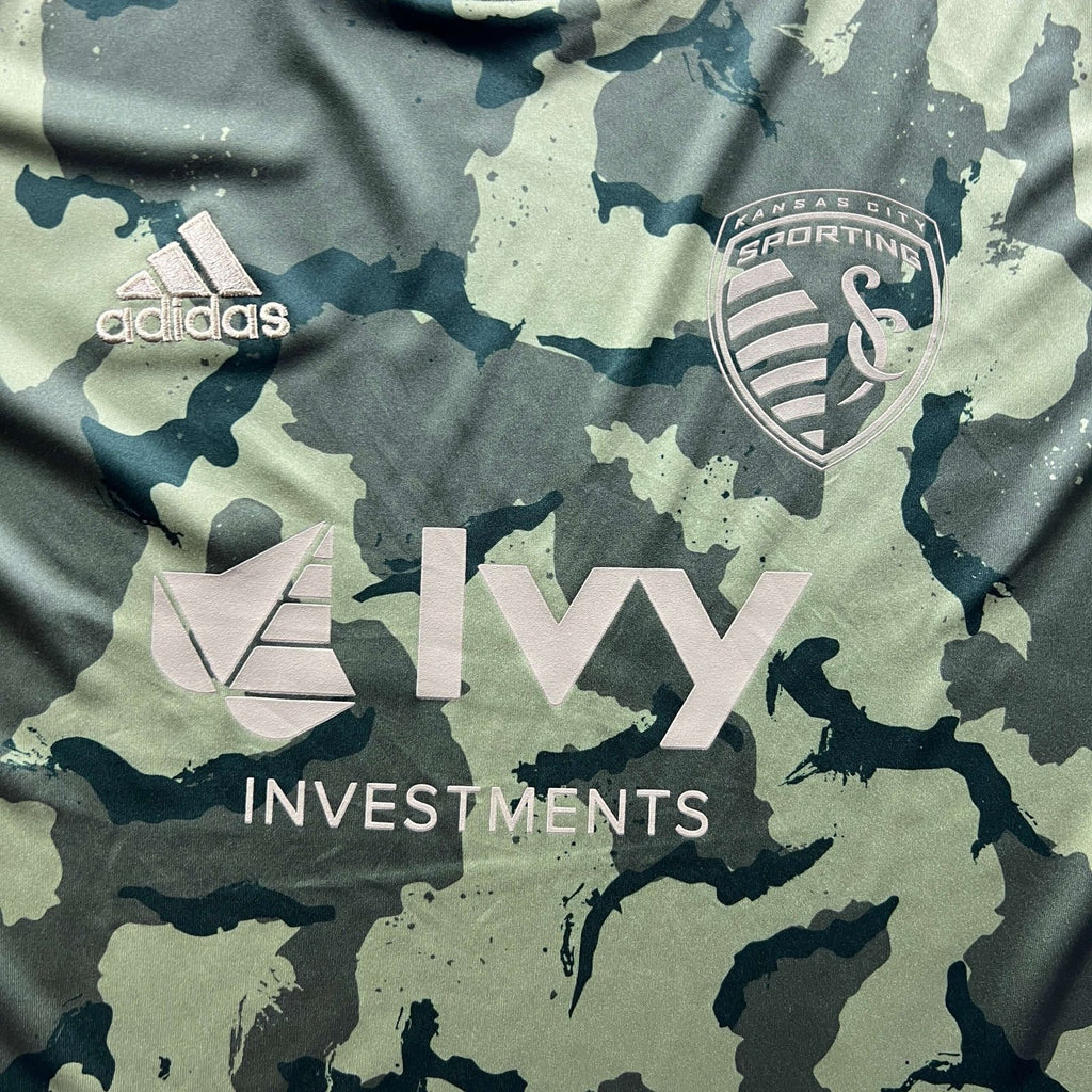 Sporting Kansas City 2019-20 Adidas training football shirt size M