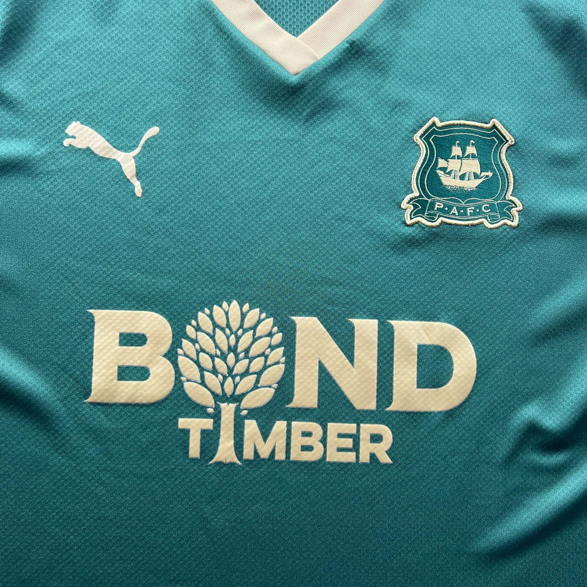 Plymouth Argyle 2023-24 Puma home football shirt size XXL