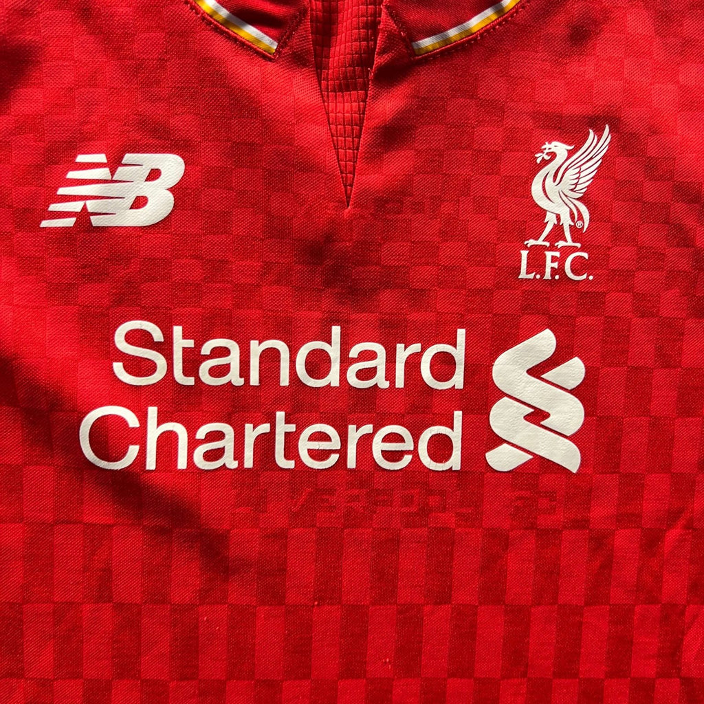 Liverpool 2015-16 New Balance home football shirt size 110