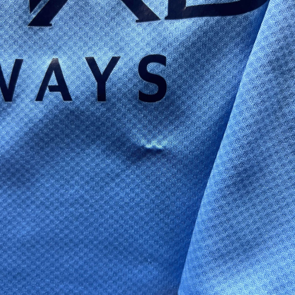 Manchester City 2022-23 Puma hazai „Zac #8” hosszú ujjú foci mez gyerek 128-as