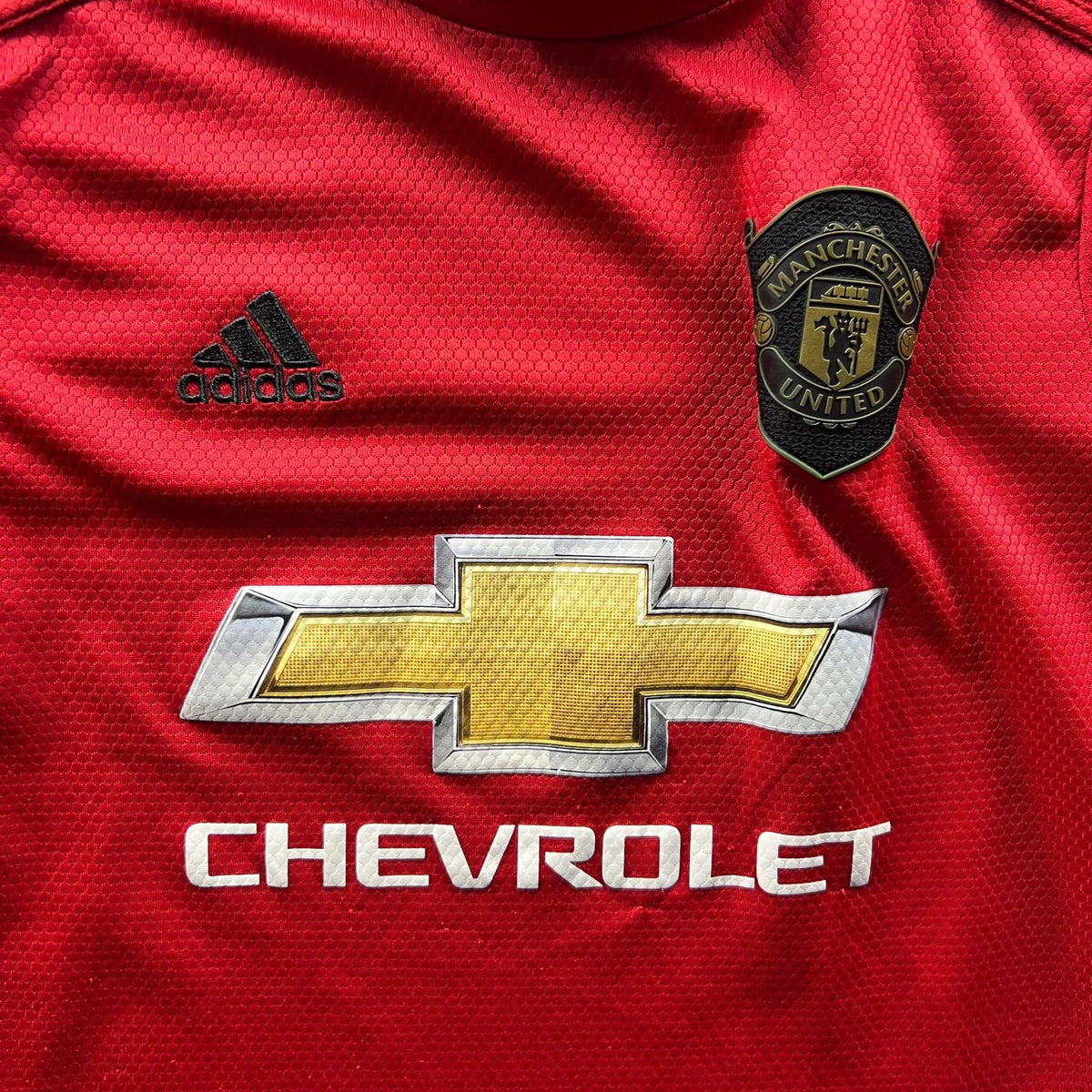 Manchester United 2019-20 Adidas hazai foci mez gyerek 140-es
