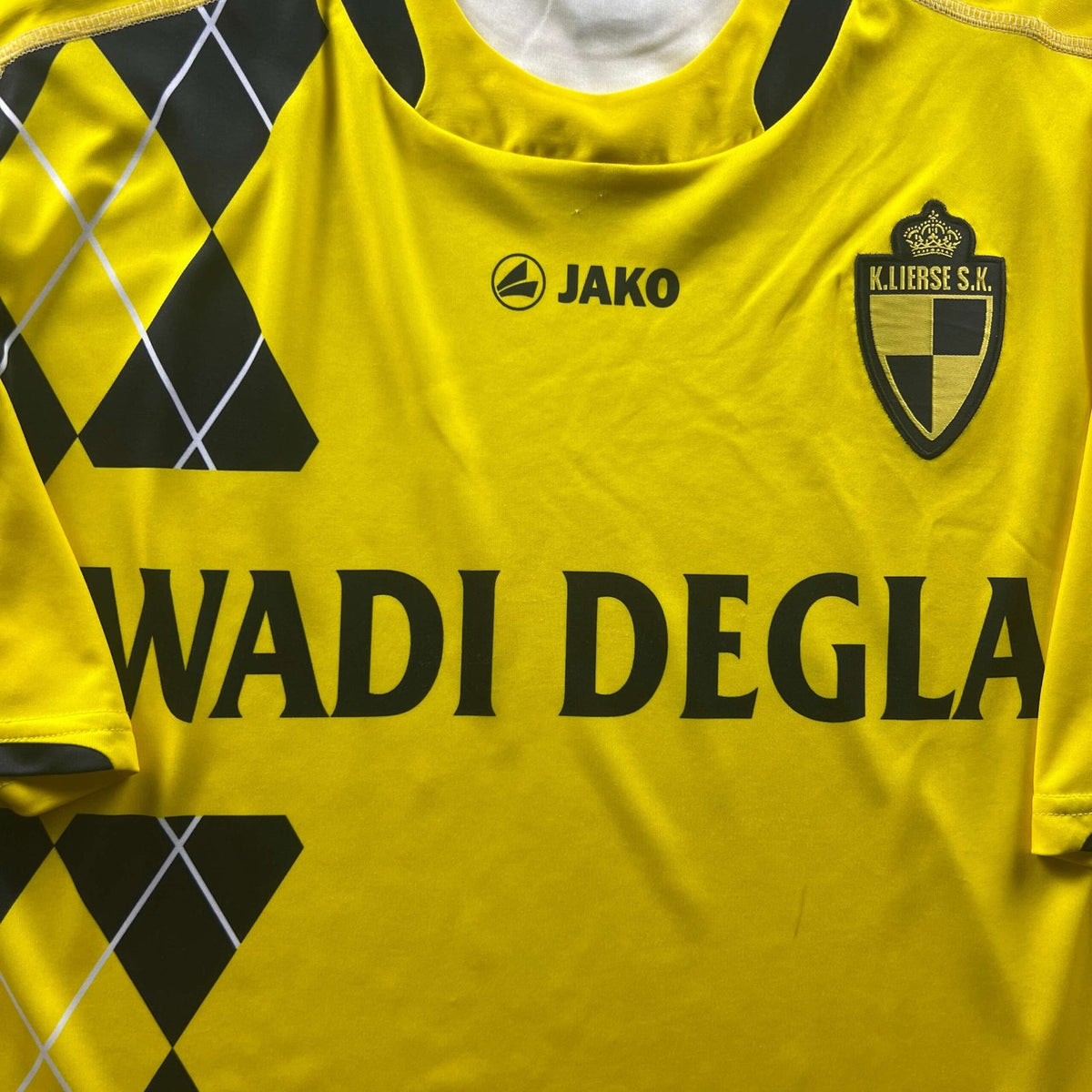 Lierse SK 2010-11 Jako home football shirt size XL
