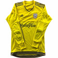 Cardiff City 2015-16 Adidas goalkeeper football shirt size S