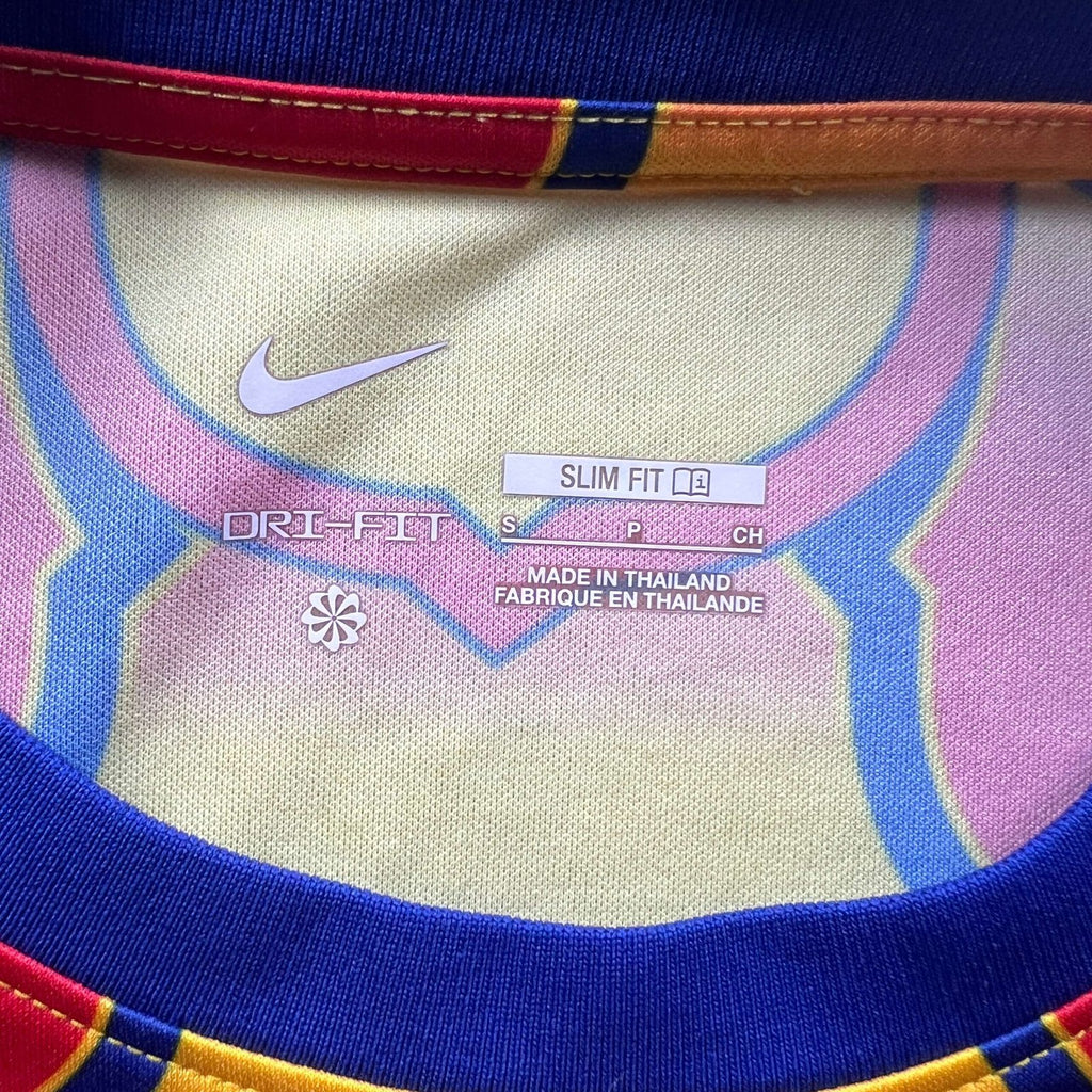 Barcelona 2023-24 Nike Pre-Match training football shirt size S