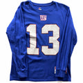 New York Giants Odell Beckham Jr. Majestic NFL long sleeve t-shirt size M