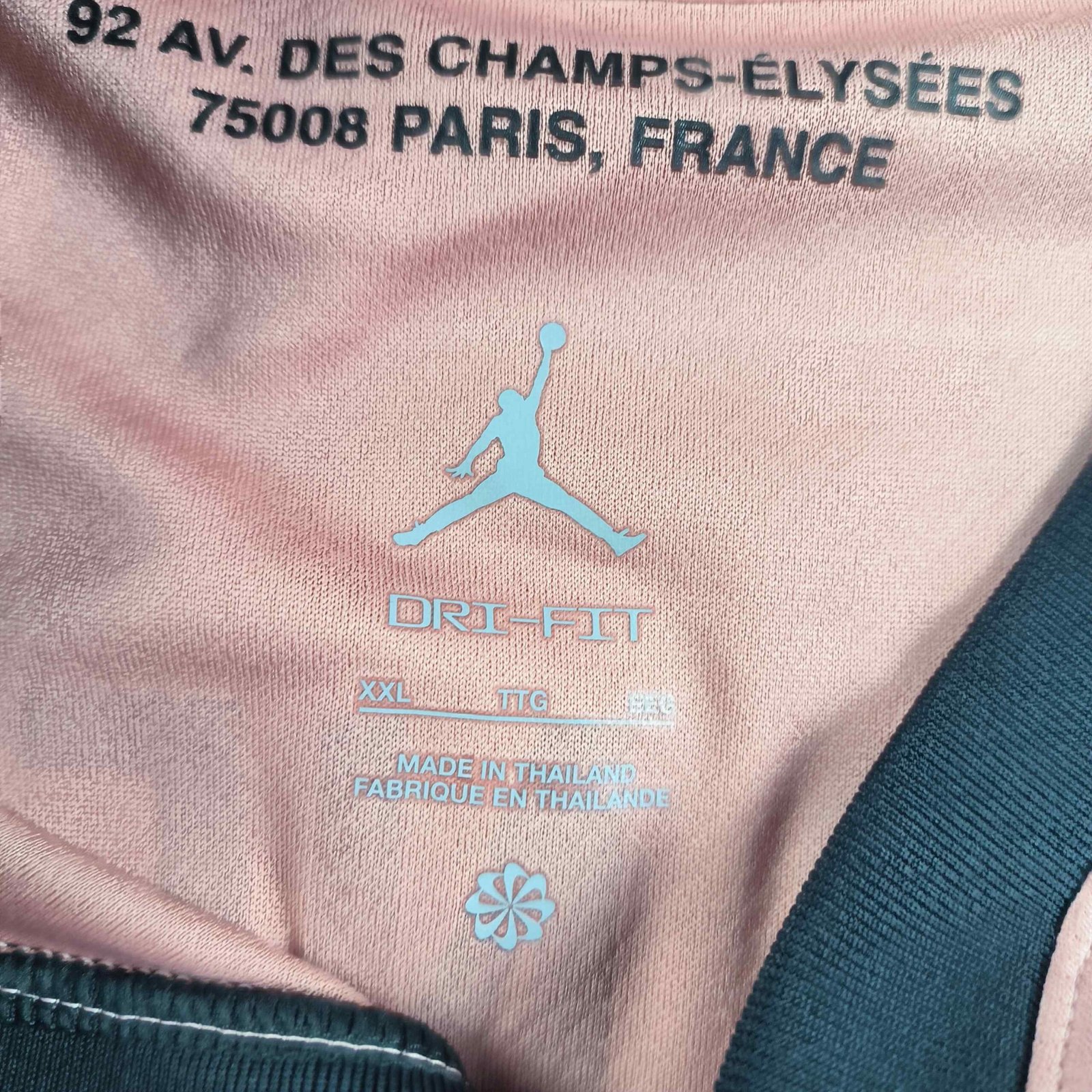 PSG Paris Saint-Germain 2024-25 Jordan harmadik számú Joao Neves foci mez XXL-es - Image 4