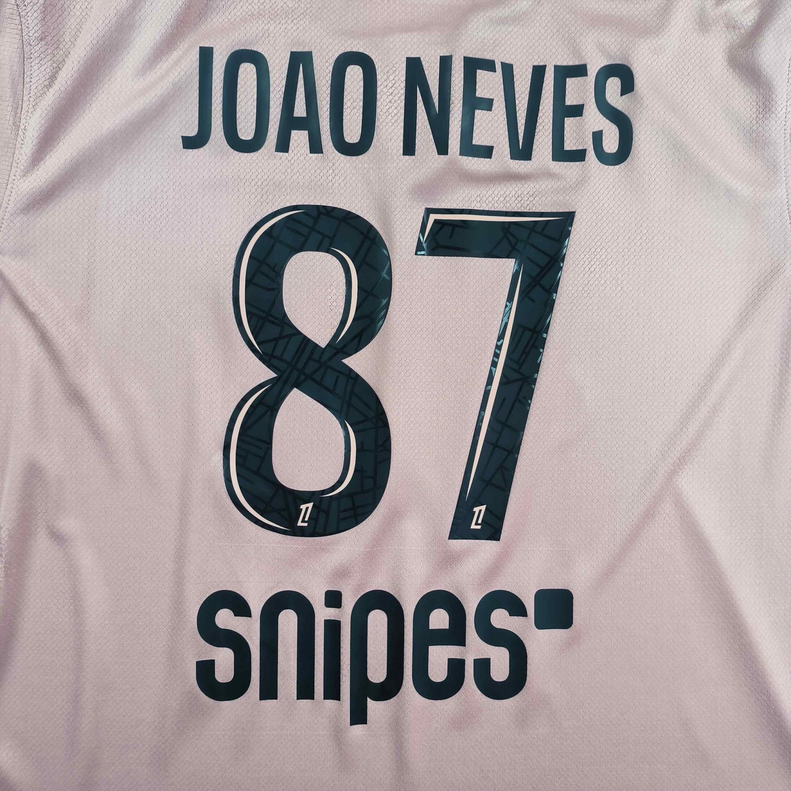 PSG Paris Saint-Germain 2024-25 Jordan harmadik számú Joao Neves foci mez XXL-es - Image 8
