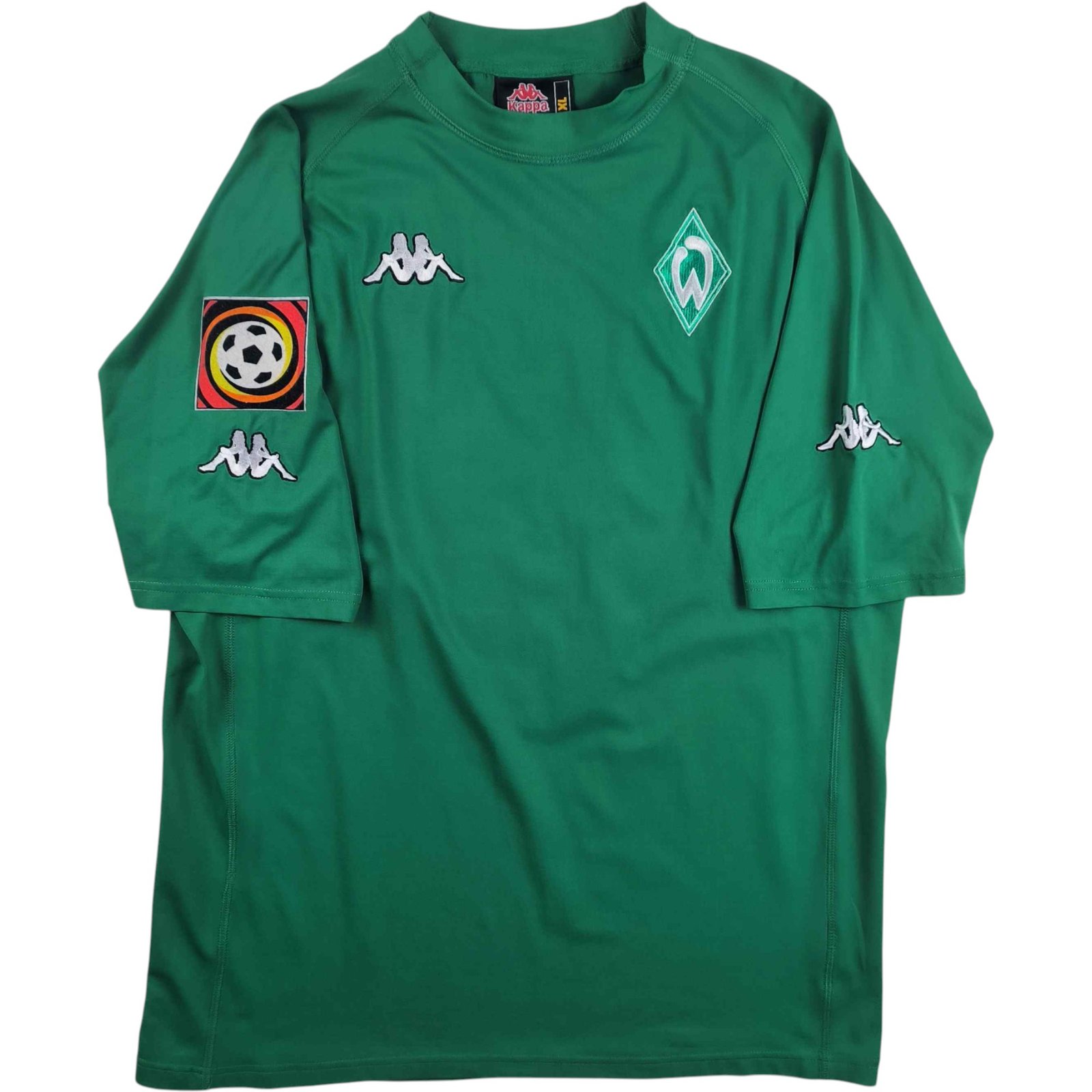 Werder Bremen 2001-02 Kappa hazai Lisztes Krisztián foci mez XL-es - Image 2