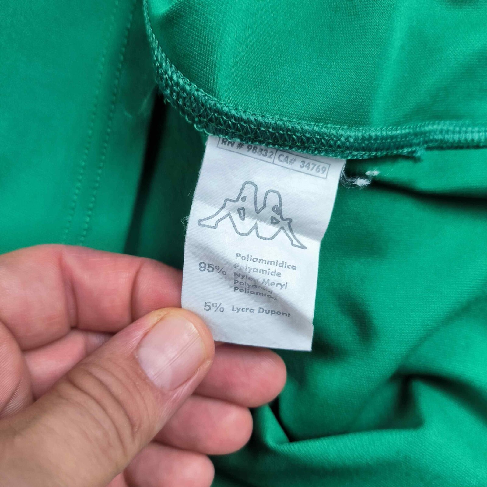 Werder Bremen 2001-02 Kappa hazai Lisztes Krisztián foci mez XL-es - Image 6