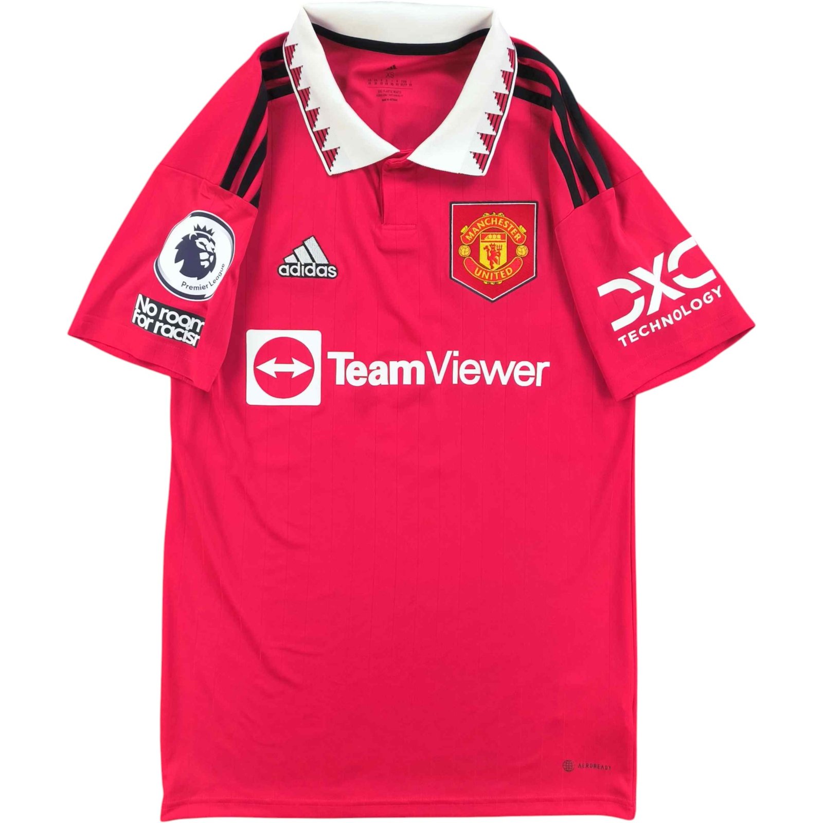 Manchester United 2022-23 Adidas hazai Christian Eriksen foci mez XS-es - Image 2