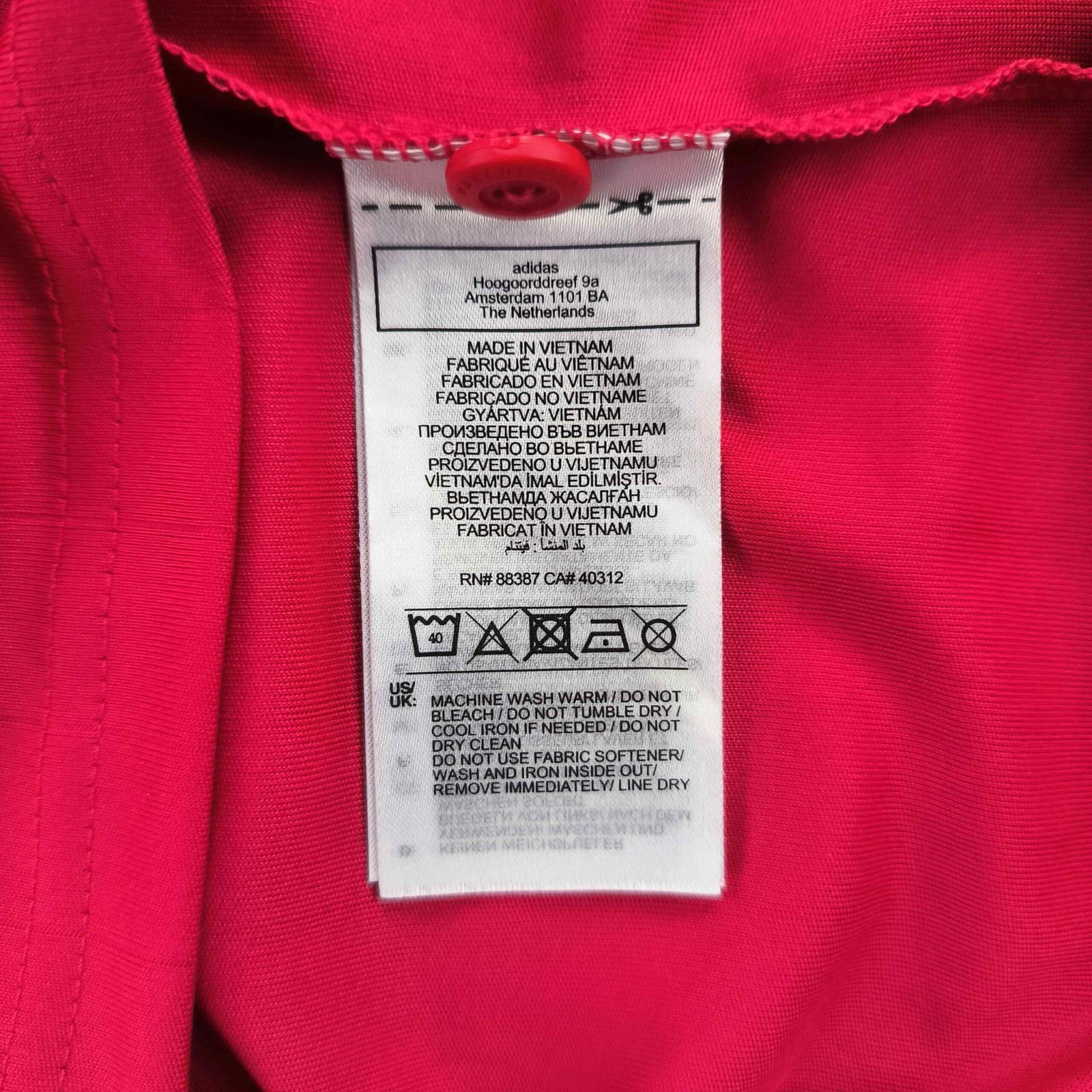 Manchester United 2022-23 Adidas hazai Christian Eriksen foci mez XS-es - Image 8