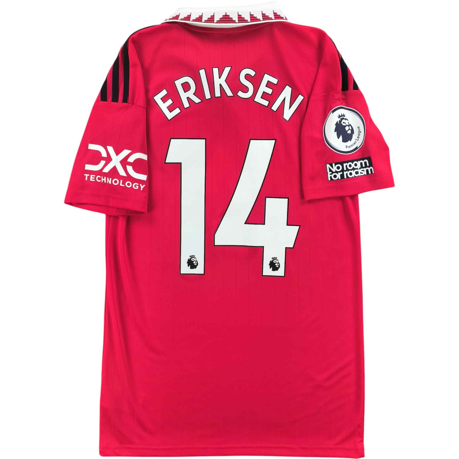 Manchester United 2022-23 Adidas hazai Christian Eriksen foci mez XS-es