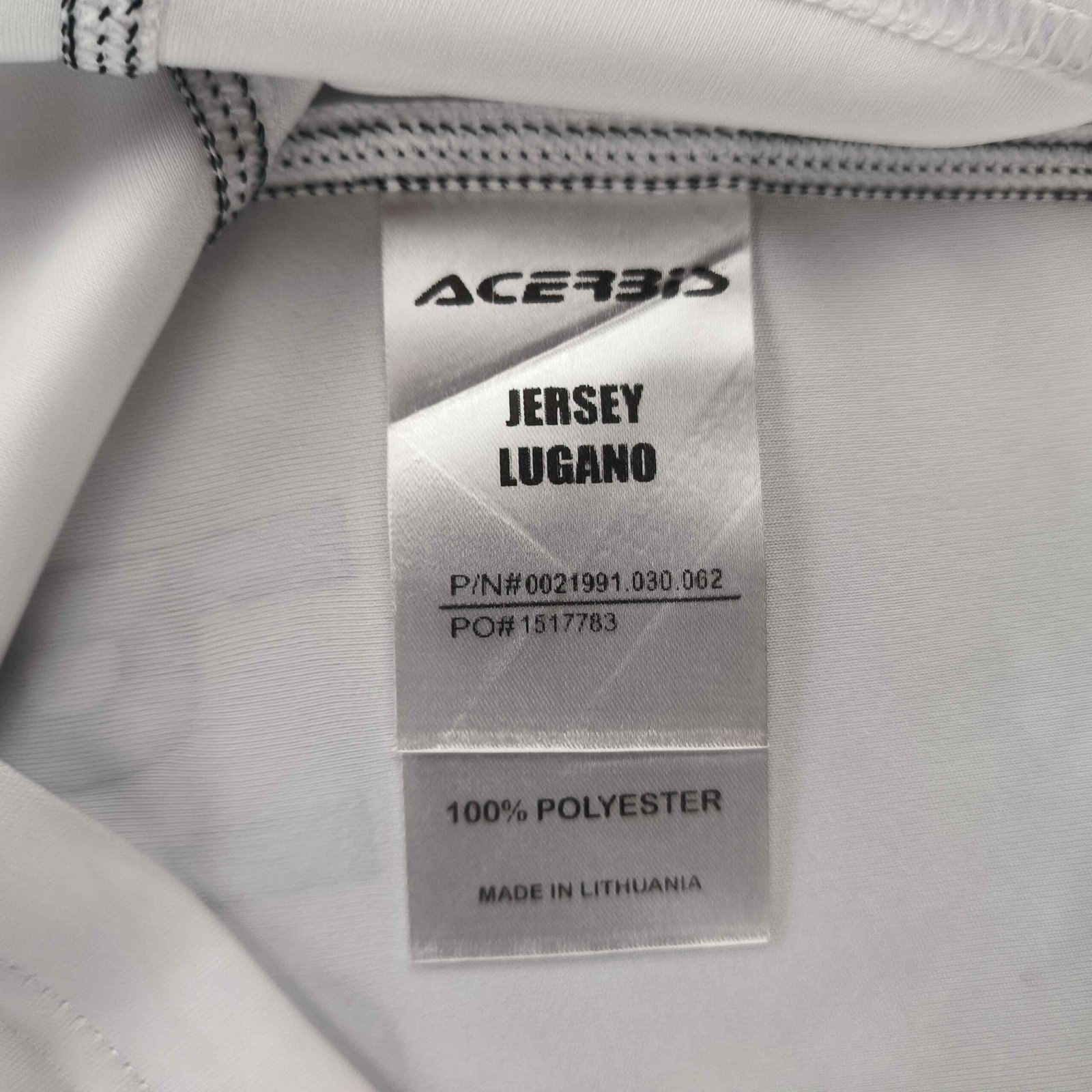 Lugano 2017-18 Acerbis vendég Mario Piccinocchi foci mez S-es - Image 7