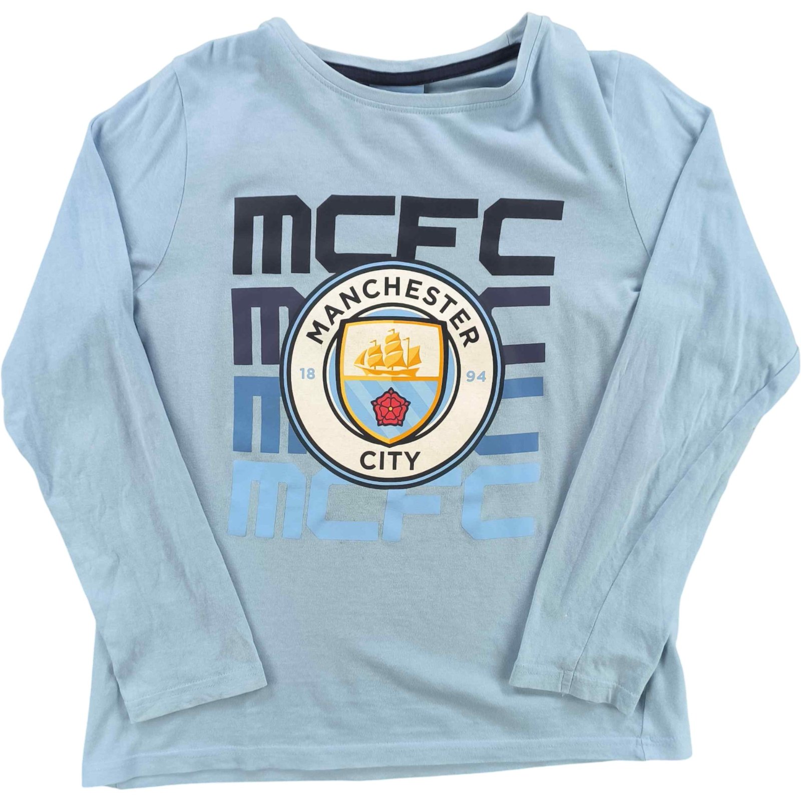 Manchester City hosszú ujjú póló gyerek 152-es