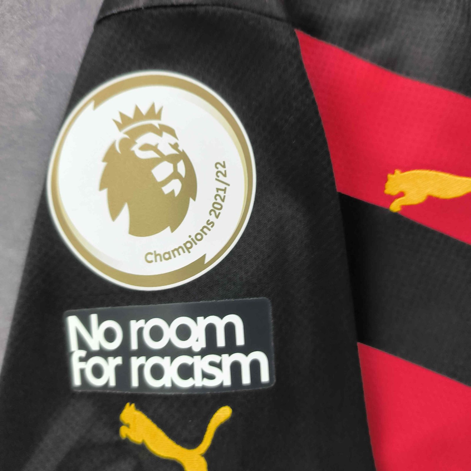 Manchester City 2022-23 Puma vendég Erling Haaland foci mez M-es - Image 5