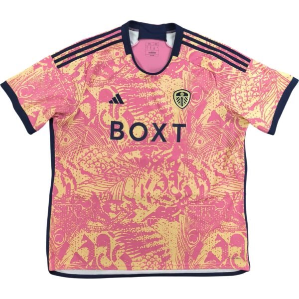 Leeds United 2023-24 Adidas harmadik számú foci mez 3XL-es