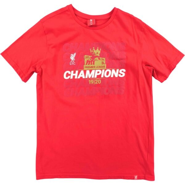 Liverpool 2019-20 Champions foci póló M-es