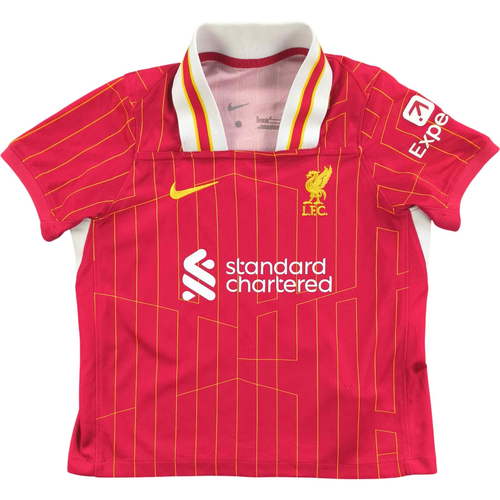 Liverpool 2024-25 Nike hazai "Cillian #10" foci mez gyerek 110-116-os