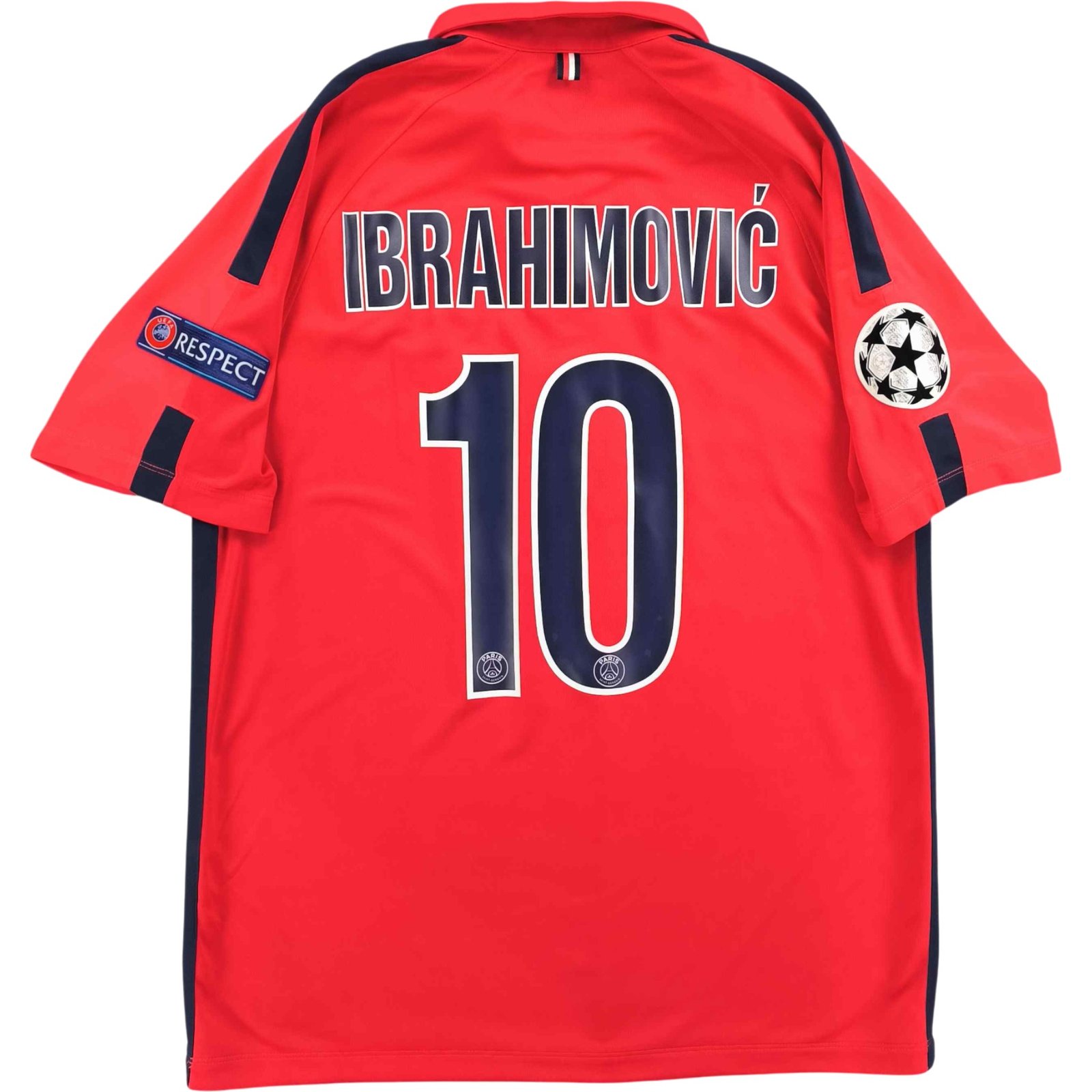 PSG Paris Saint-Germain 2014-15 Nike harmadik számú BL Zlatan Ibrahimovic foci mez L-es